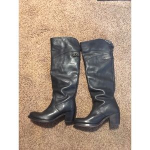 Authentic Frye Black Leather Boots
